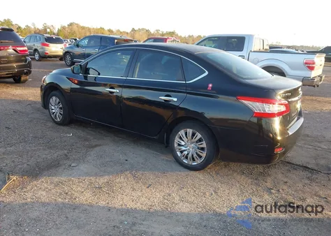2014 Nissan Sentra Sv из США, поврежденный, VIN 3N1AB7AP4EY246598